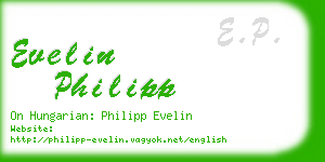 evelin philipp business card